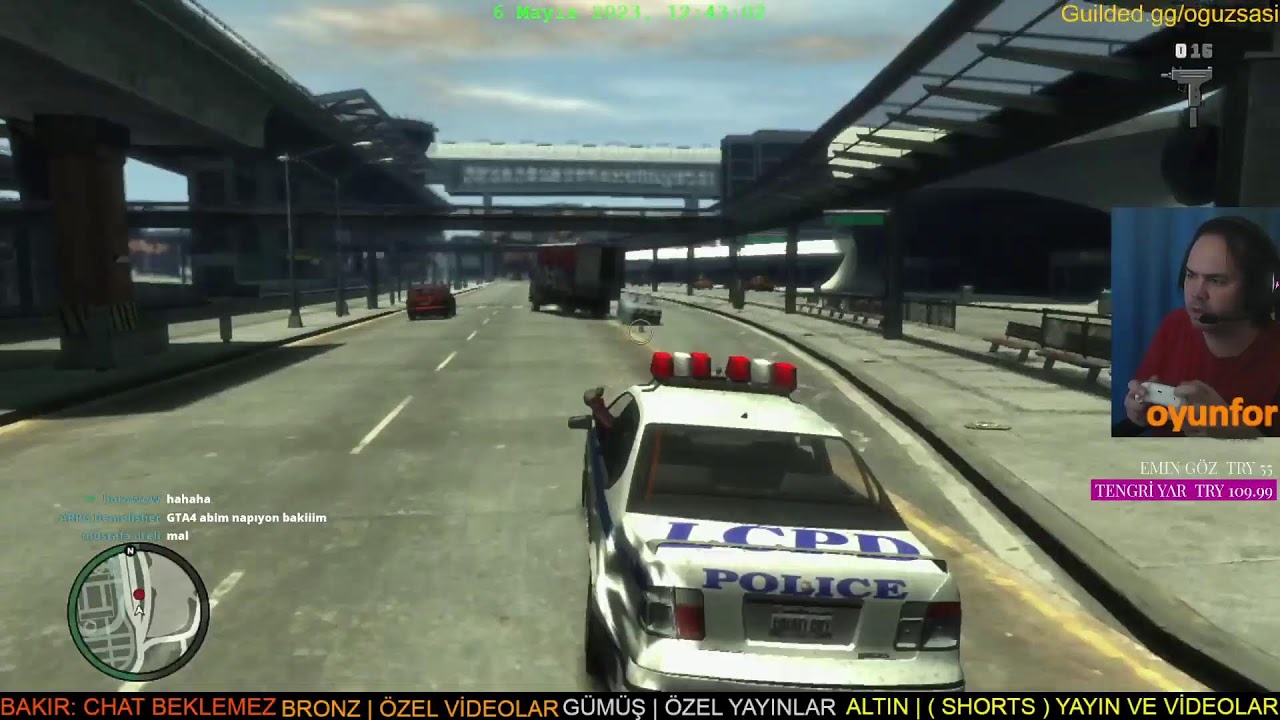 Grand Theft Auto 4 Bölüm 5 | oguzsasi | 6.5.2023 12:01