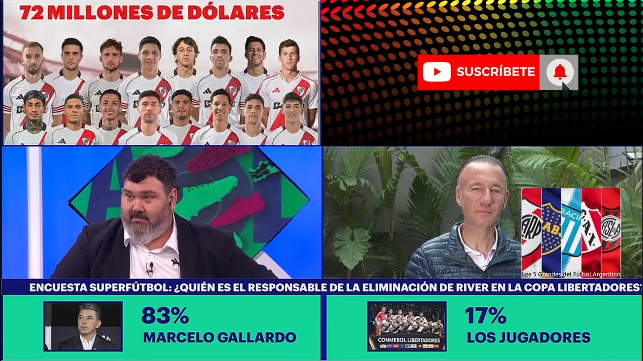 Bombazo, River despu&eacute;s de La Eliminaci&oacute;n, Qui&eacute;n Tuvo La Culpa?, Marcelo Gallardo o Los Jugadores?