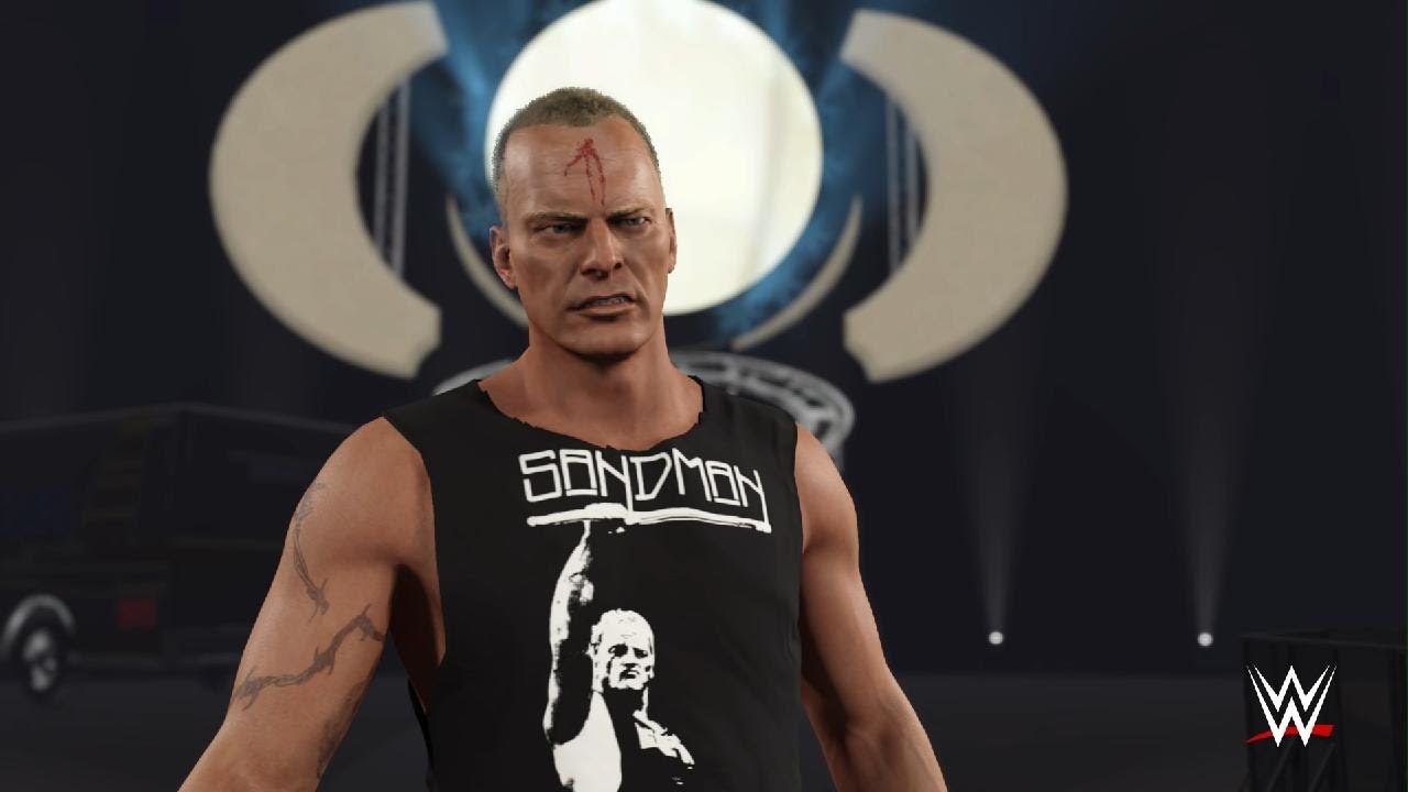 WWE 2K25 4 on 4 elimination match
