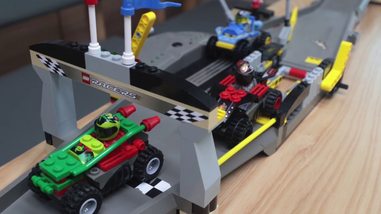 LEGO 8364 Multi Challenge Race Track Timelaps Review