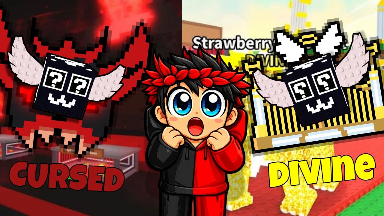 *DIVINE* LUCKY BLOCKI VS *CURSED* LUCKY BLOCKI!..