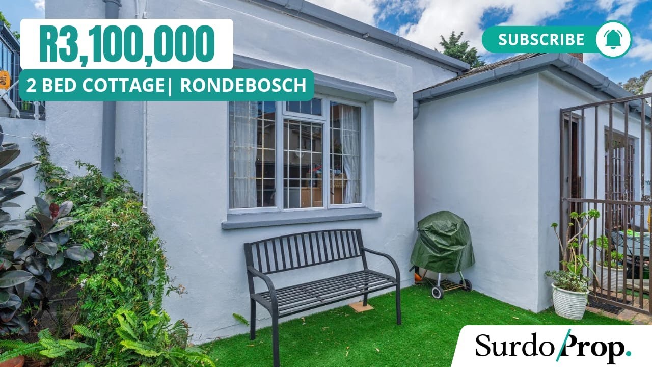 Quaint 2 bed Character Cottage in the Heart of Rondebosch Village | Southern Suburbs of Cape Town