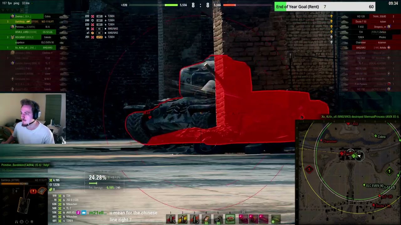 9000 Damage in a Stock Tier 9 (This Thing is OP)
