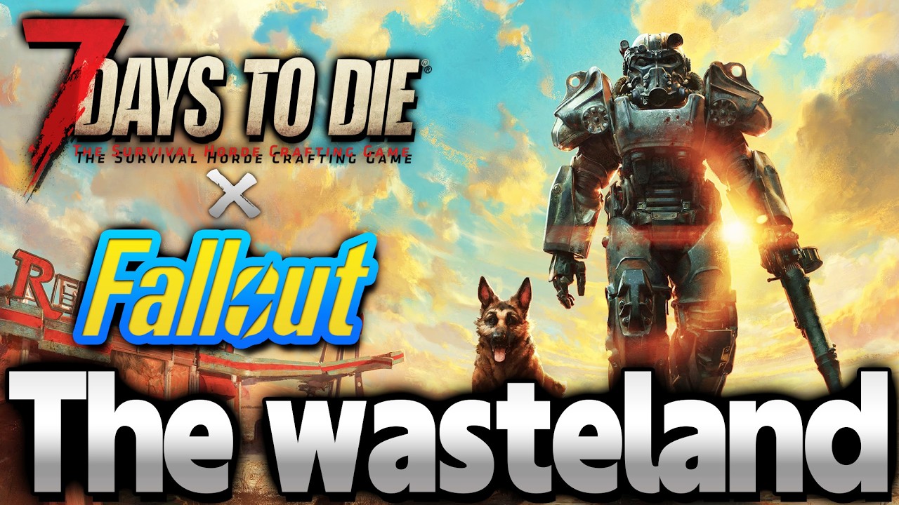 【7Days to Die】フォールアウトの世界観を再現した神Mod『The Wasteland Mod』で新たなサバイバル！ #1【Ver2.5(b32)】【広告なし】