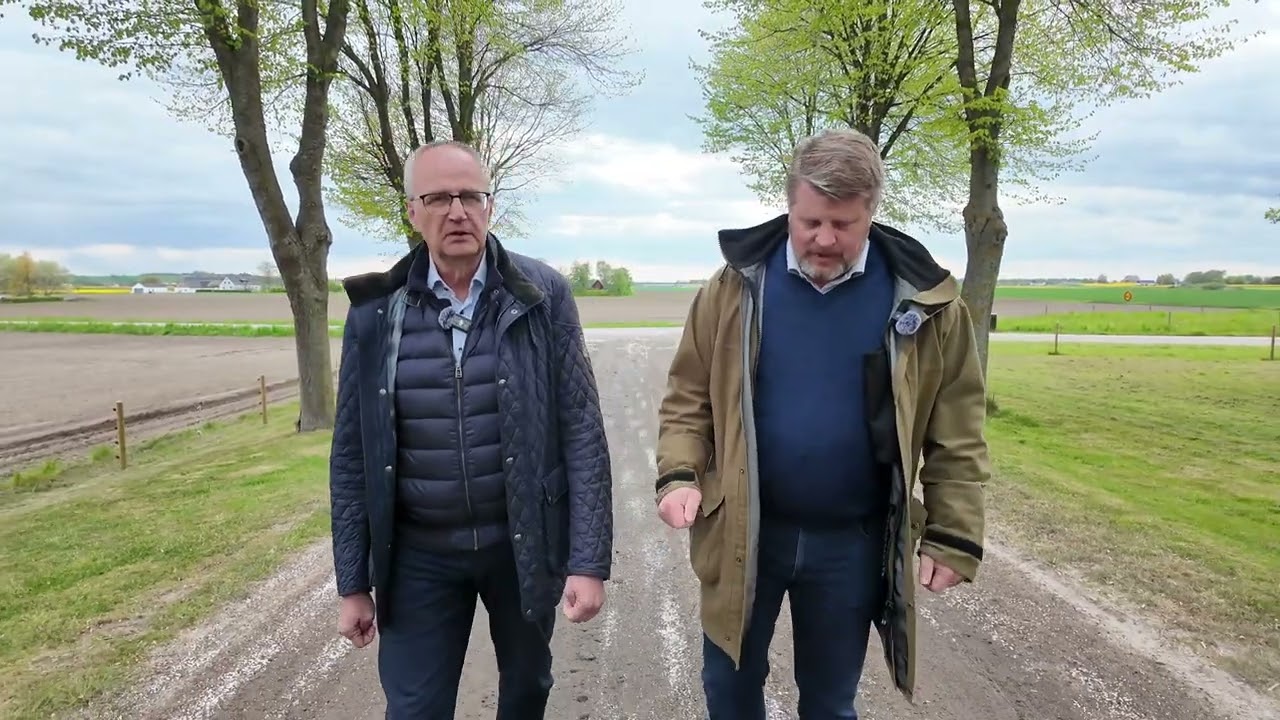 Palle Borgström och Hans Ramel reflekterar efter ett studiebesök på Skånska lantbruk