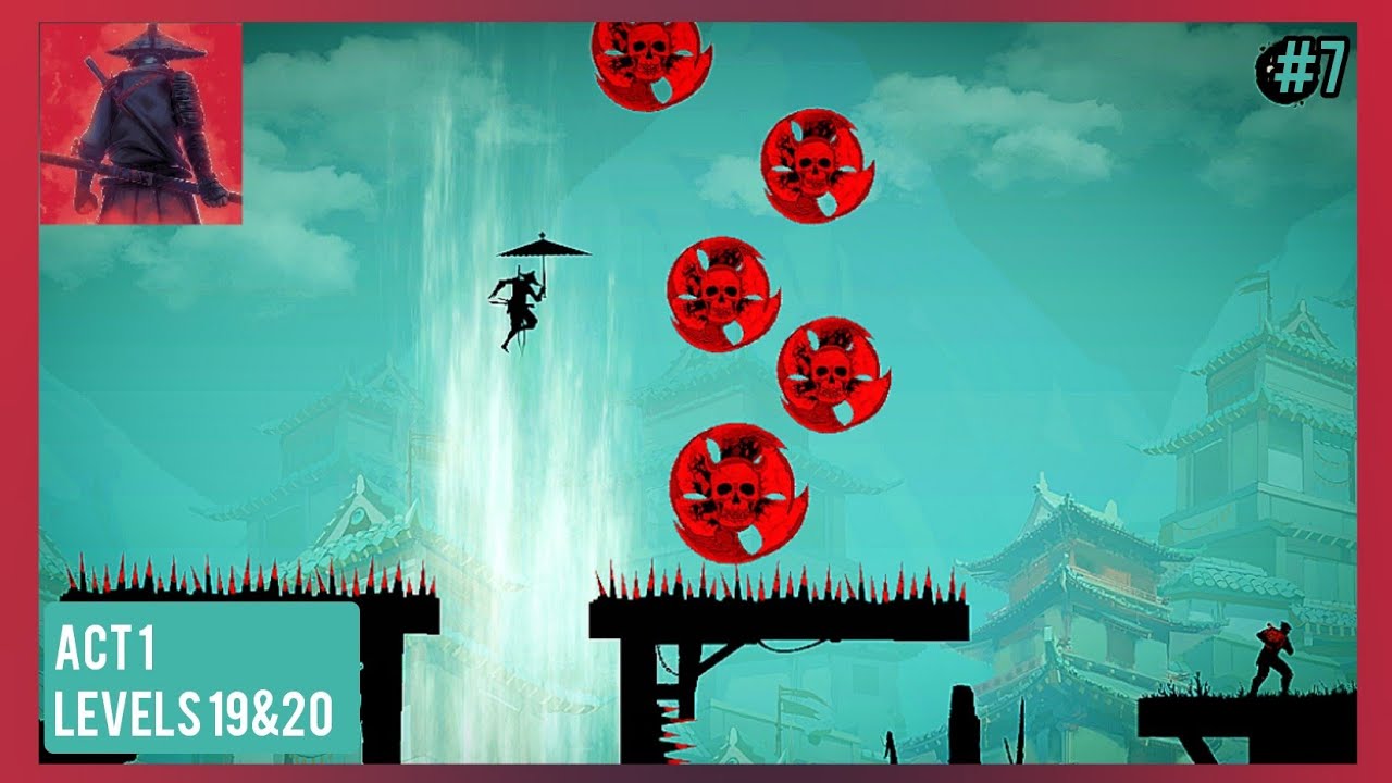 #7 ACT 1 LEVELS 19&20 ➲ Ninja Arashi 2 Shadow's Return 1.4