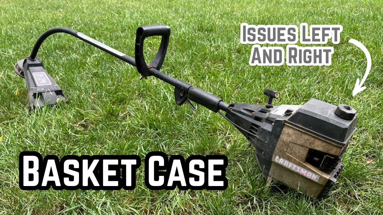 Estate Cleanout 1993 Craftsman 26cc String Trimmer -- Let's Get It Going