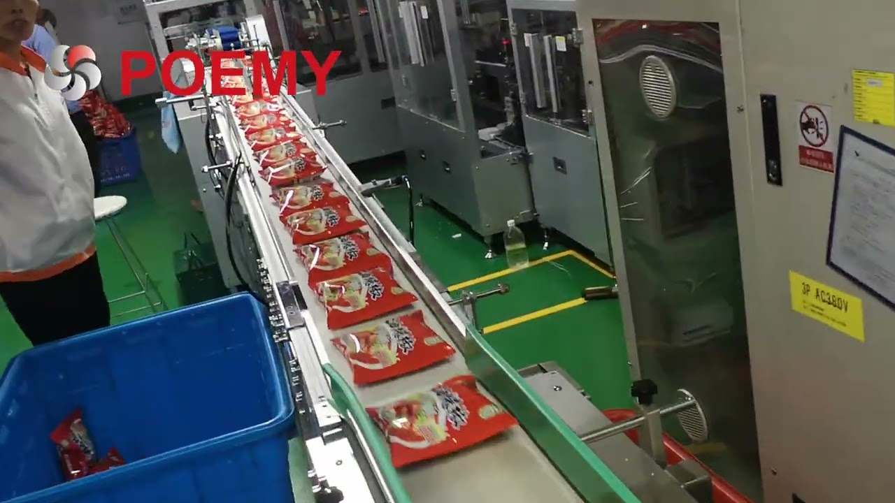 Instant Noodle Single Bag Flow Wrapping and Case Packing Line | Automatic Packaging Machine