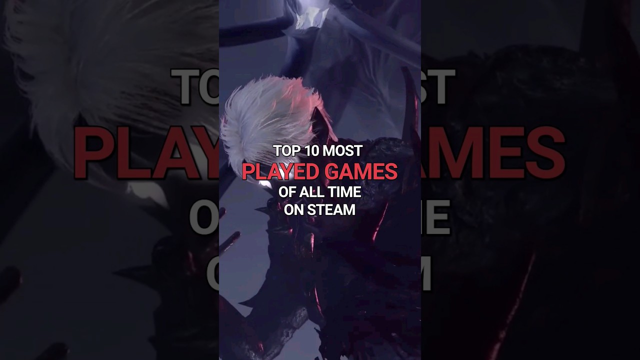 Most Popular Games of All Time on Steam #shorts #gaming #baldursgate3 #eldenring #palworld #pubg