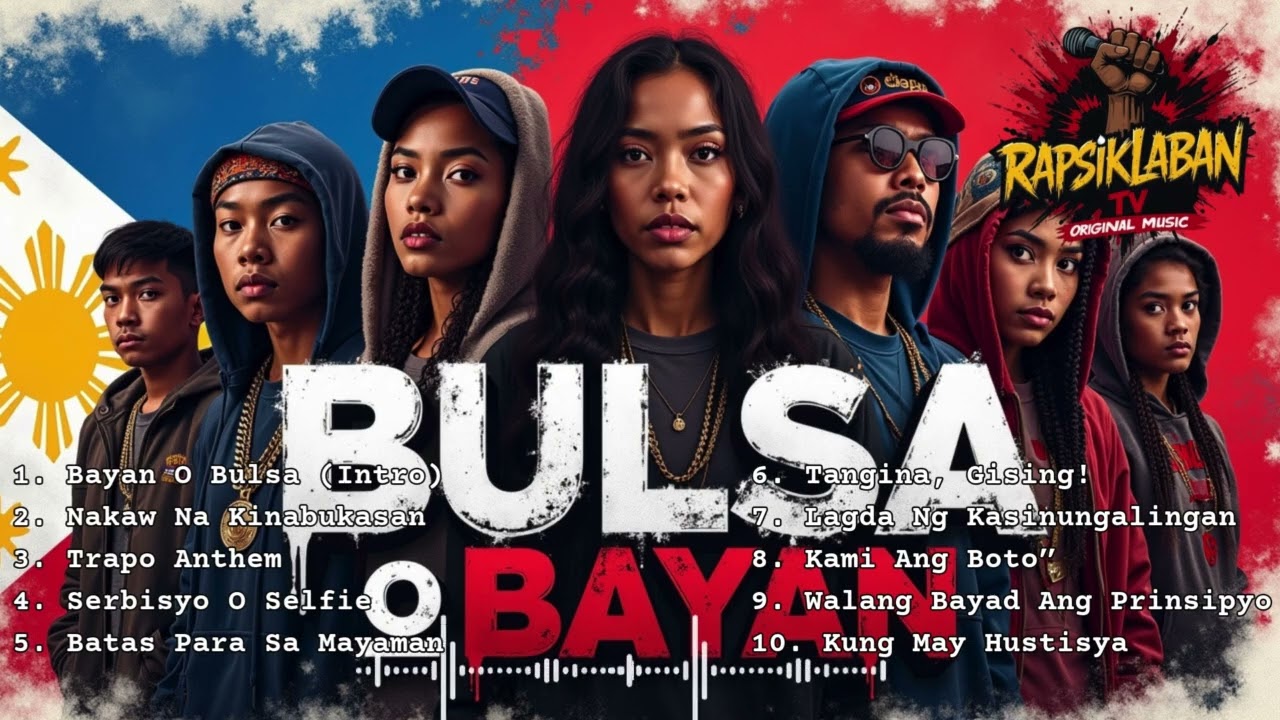 BAYAN O BULSA | Anti-Corruption Tagalog Rap Album | Protest Rap Philippines by RapsikLaban TV