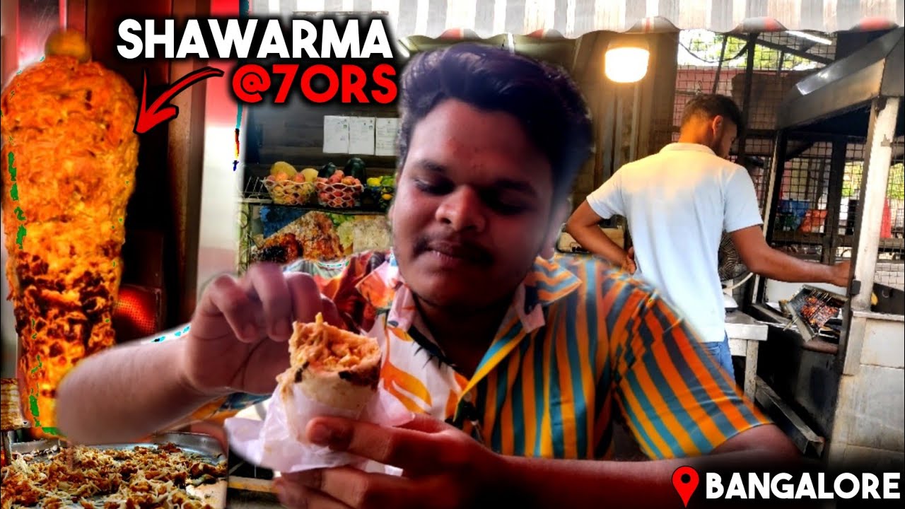 Selling 200 😱Chicken Shawarma Daily | Roadside Street Food Bangalore | Best Shawarma In Bangalore