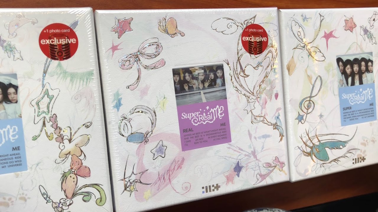 [Unboxing] TARGET EXCLUSIVE - ILLIT 1st Mini Album - Super Real Me ASMR