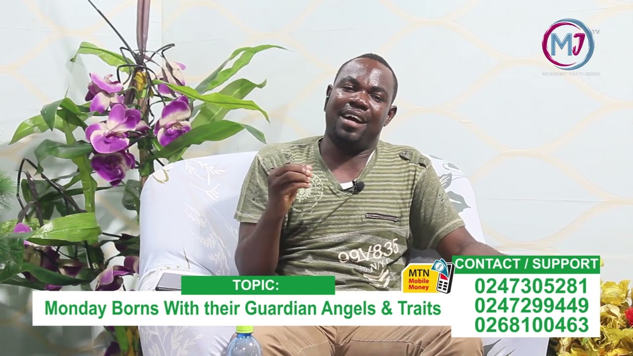 Monday Born With their Guardian Angel & Traits