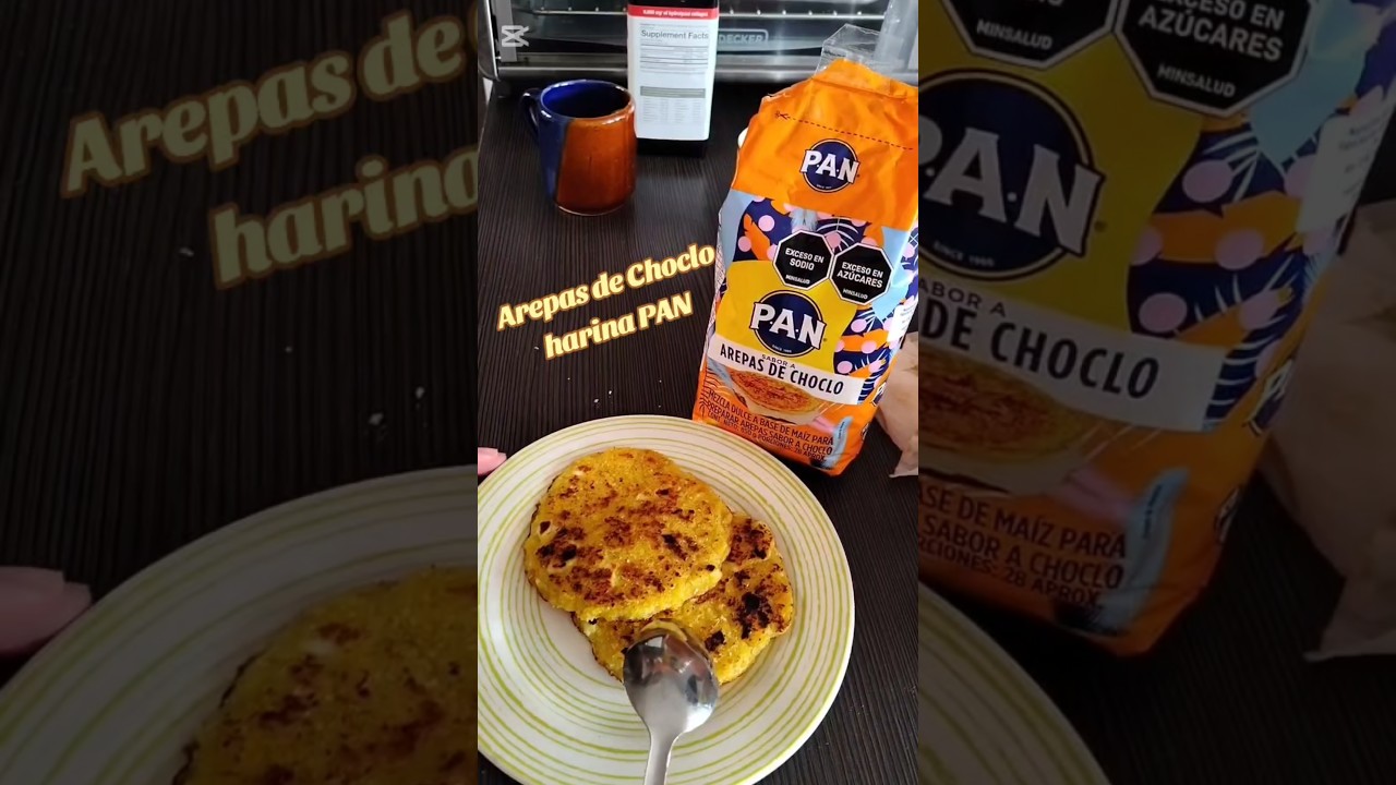 Arepas de choclo r&aacute;pidas #choclo #arepas #cachapas #CapCut #viral #recetafacil #harinapan