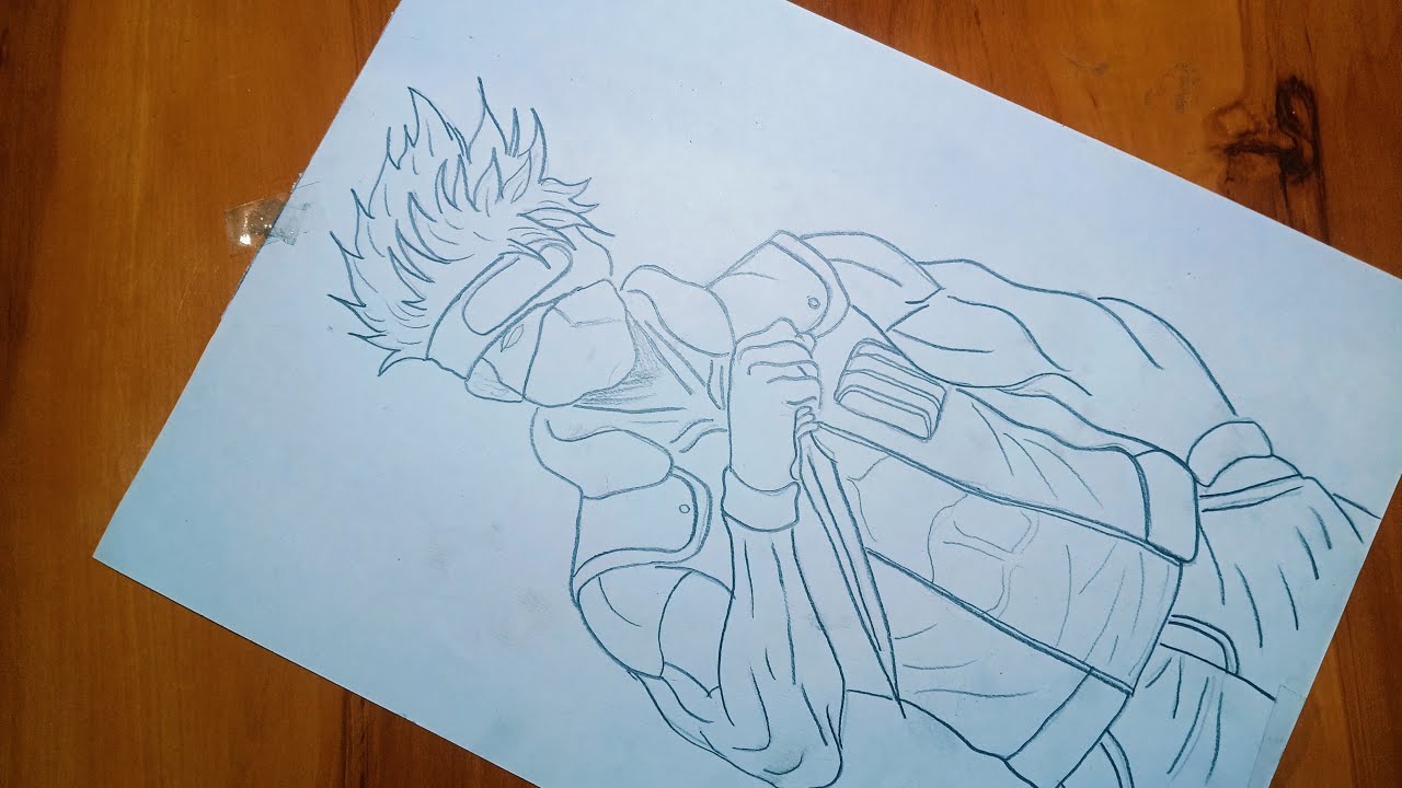 how to draw kakashi a jao easy step-by-step #live @sanjuarts