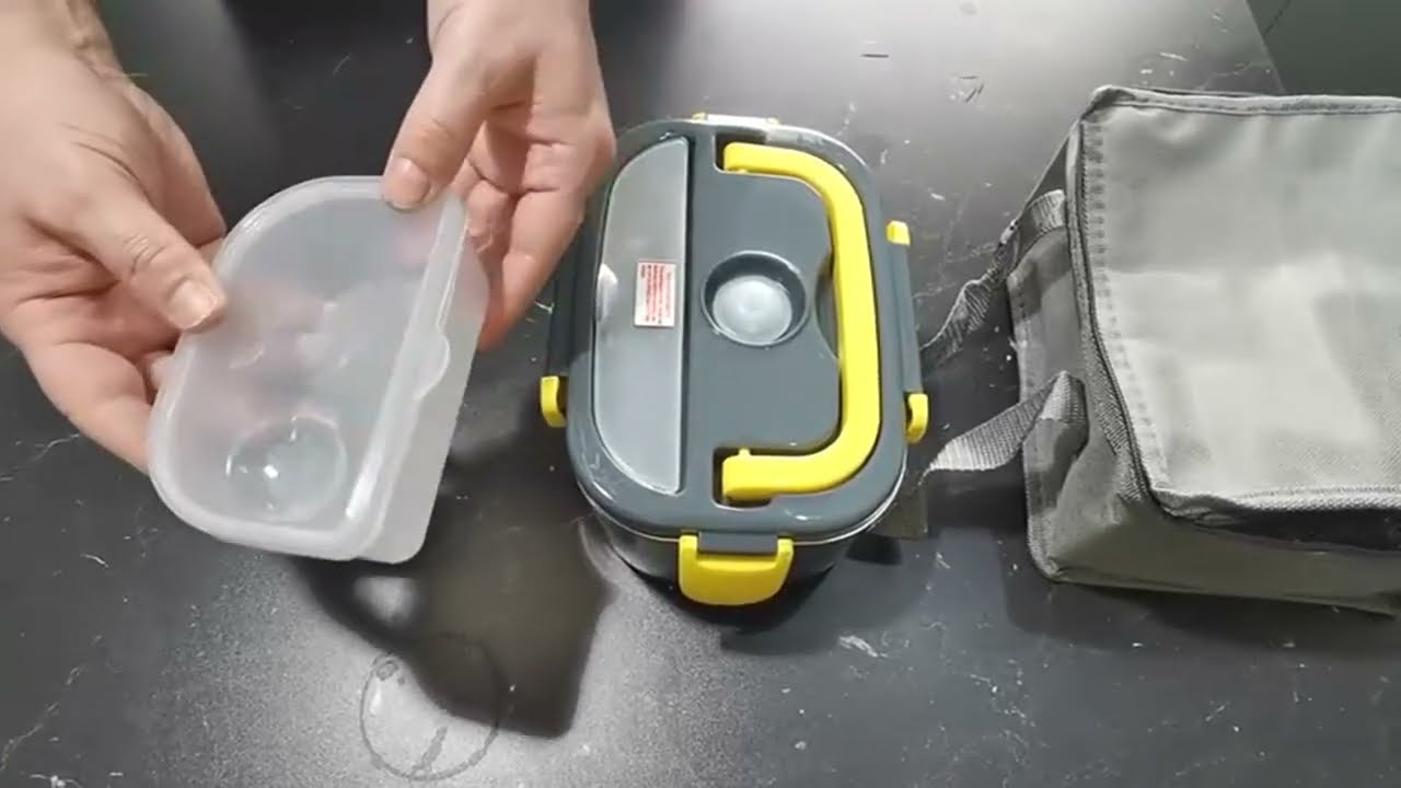 Lunch Box Chauffante Boîte Chauffante Repas Électrique, Pratique gamelle chauffante  Capacité 1,5 li