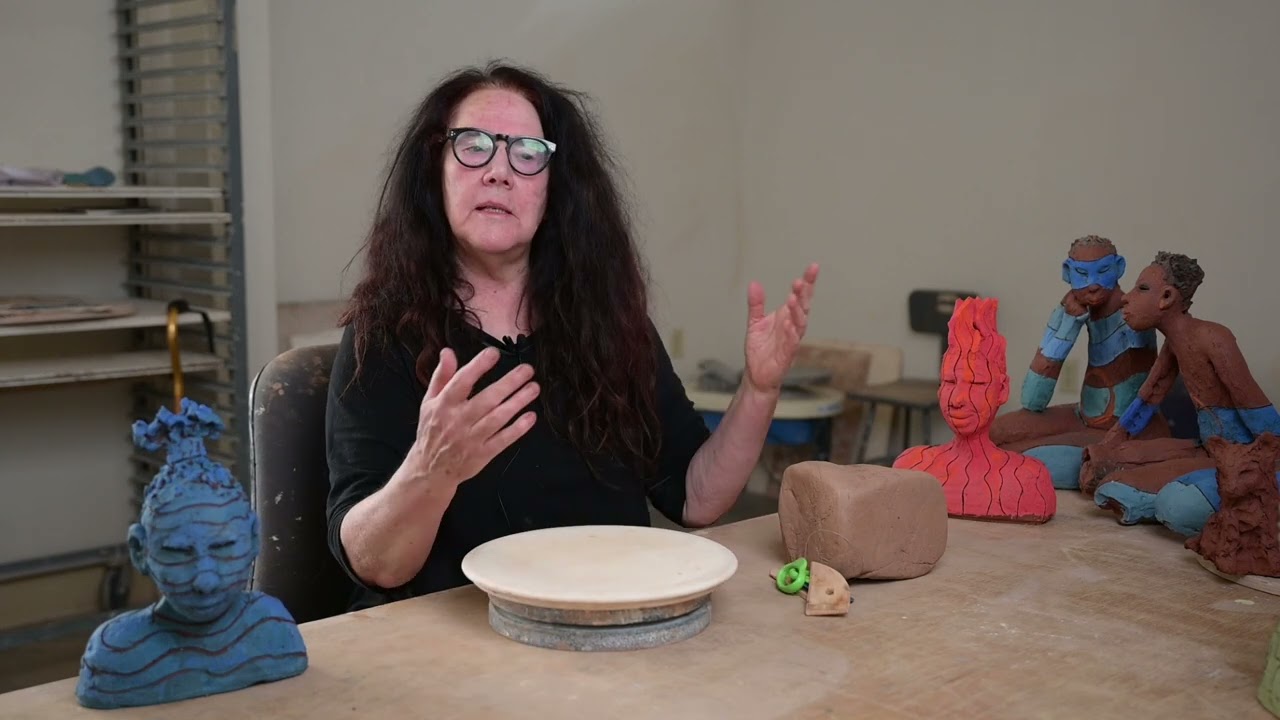 In the studio with Bray Resident Artist, Susannah Israel