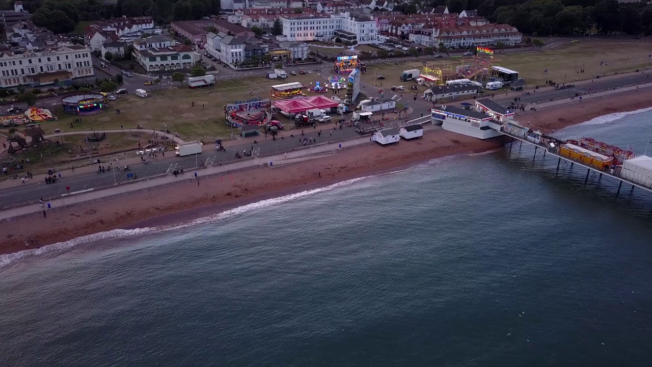 Paignton beach (from up above)