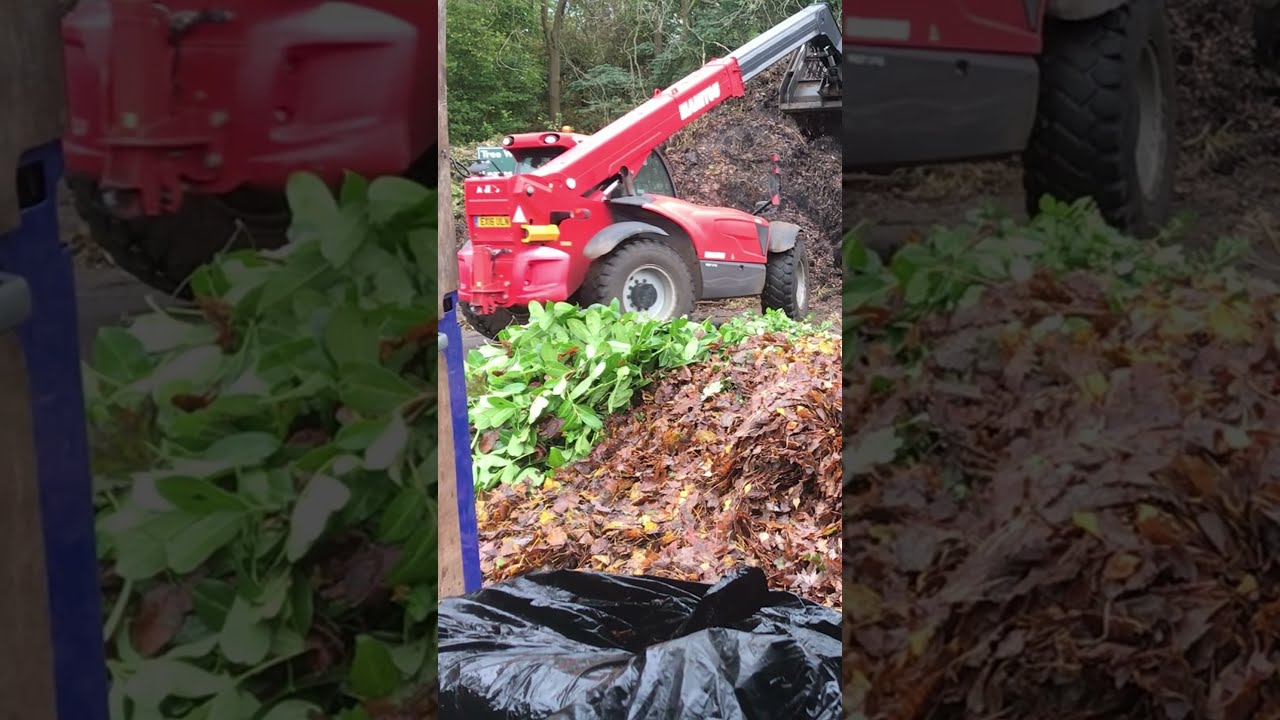 Recycling all my green waste - 100 tonnes/year #shorts