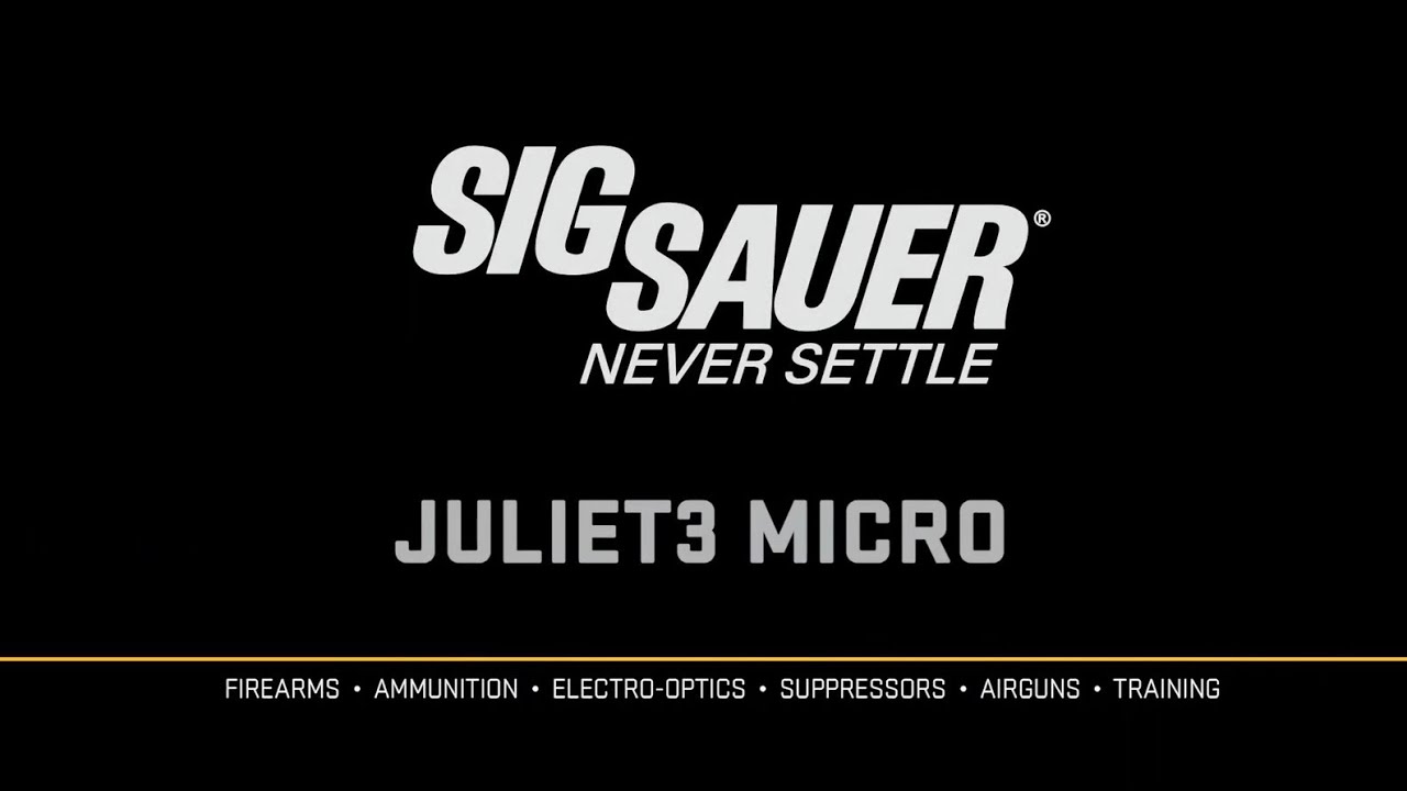 Sig Sauer JULIET3-MICRO 3x Magnifier &mdash; Ultra-Compact Flip-to-Side