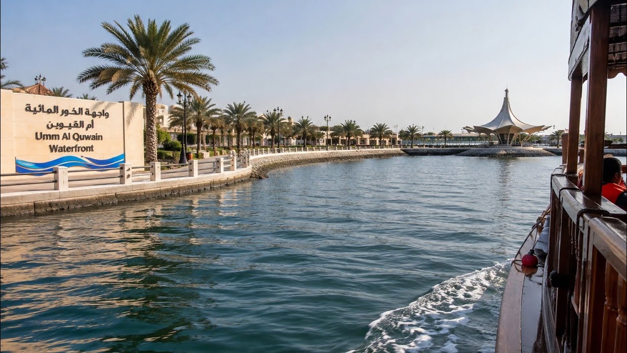 واجهة الخور المائية في أم القيوين AL Khor Waterfront In Umm AL Quwain 