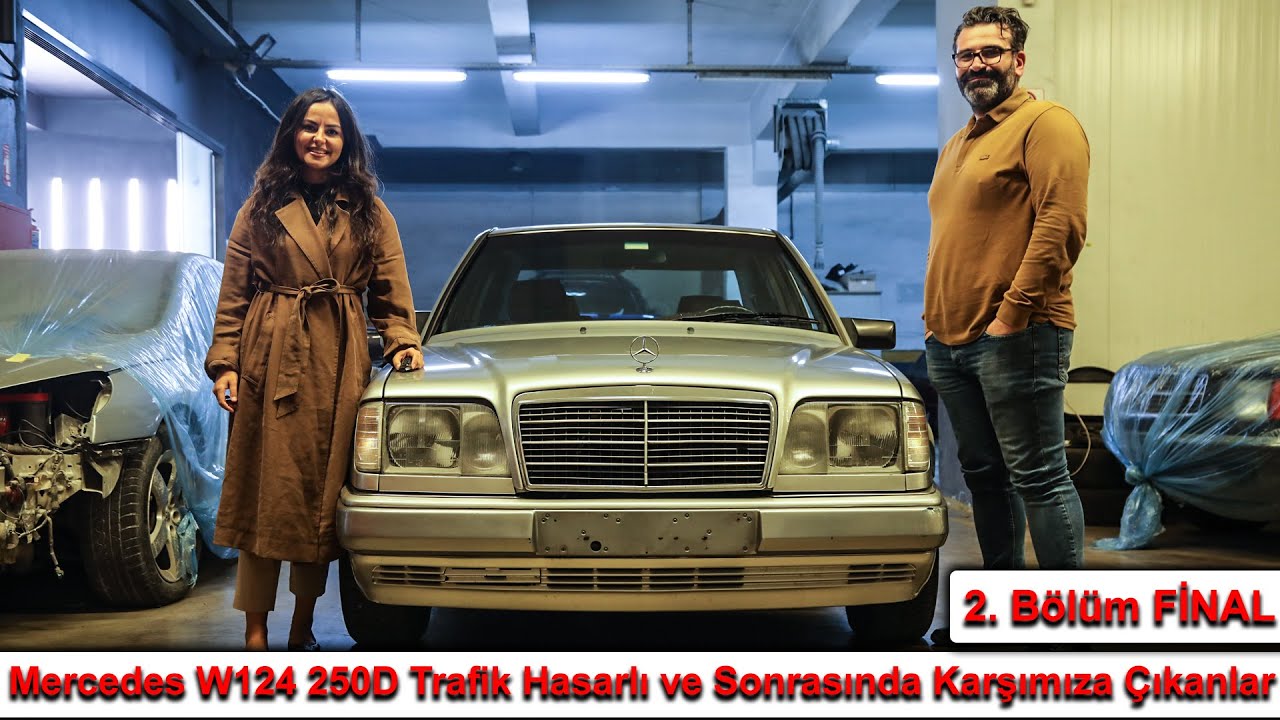 Trafik Hasarlı Mercedes W124 250D | Hasar Onarımı Hariç Çıkan Çürükler - 2. Bölüm Final