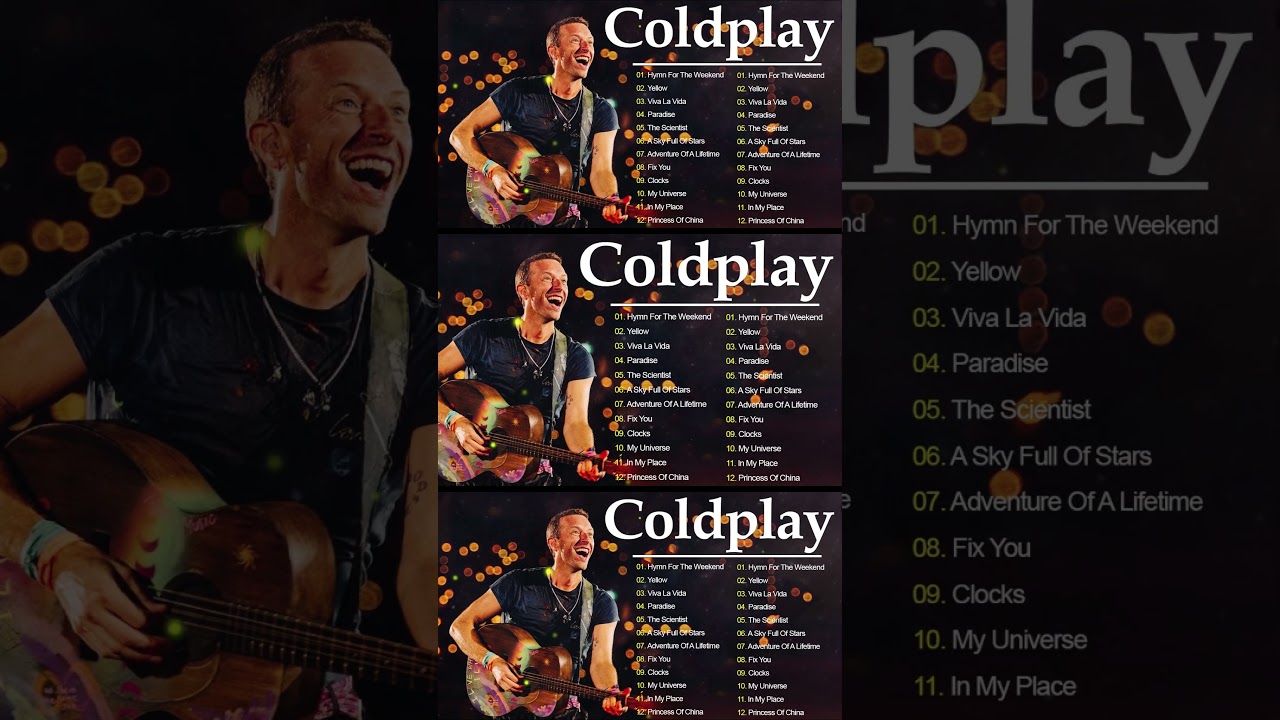 Coldplay Greatest Hits 2025 🎶 Best Songs Playlist – Full Album 