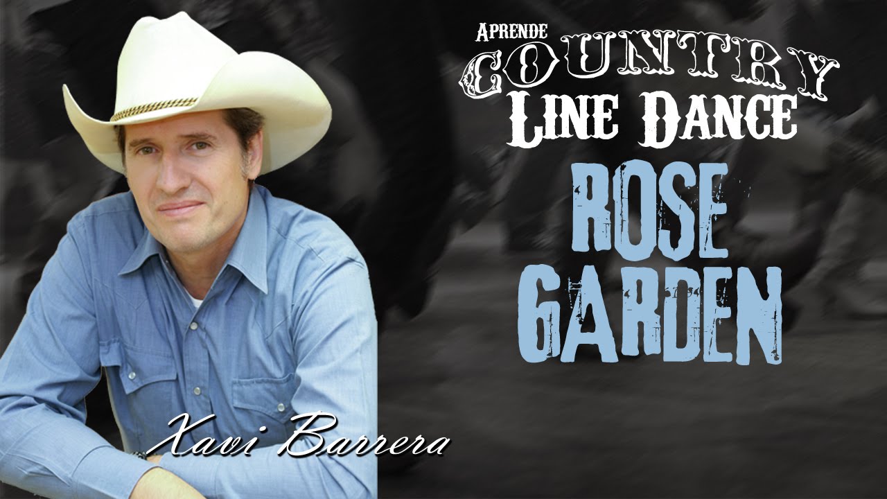 Como bailar ROSE GARDEN 32 pasos Country Line Dance Clase y Baile