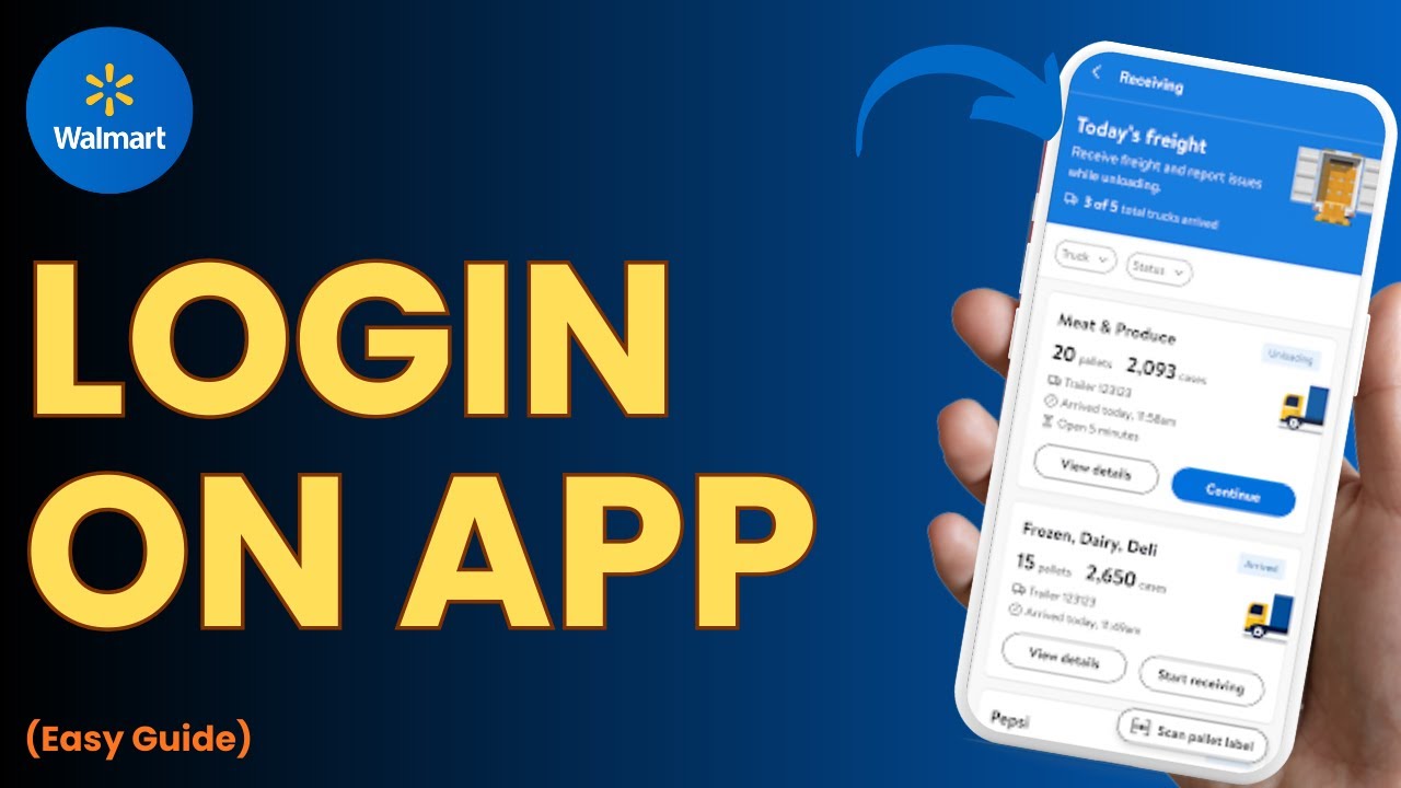 How to Login Walmart App | Walmart Account Login