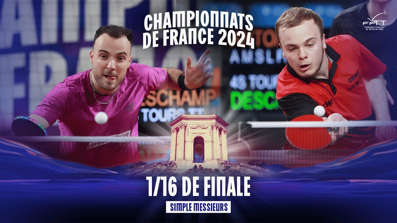 GAUZY Simon vs DESCHAMPS Hugo | 1/16 | FRANCE 2024