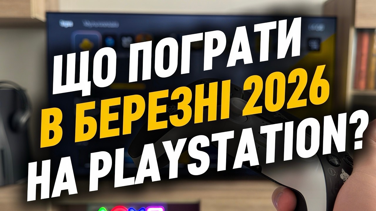 Що пограти в березні 2026 року на Playstation? Огляд релізів #ps5 #psstore #gaming #огляд