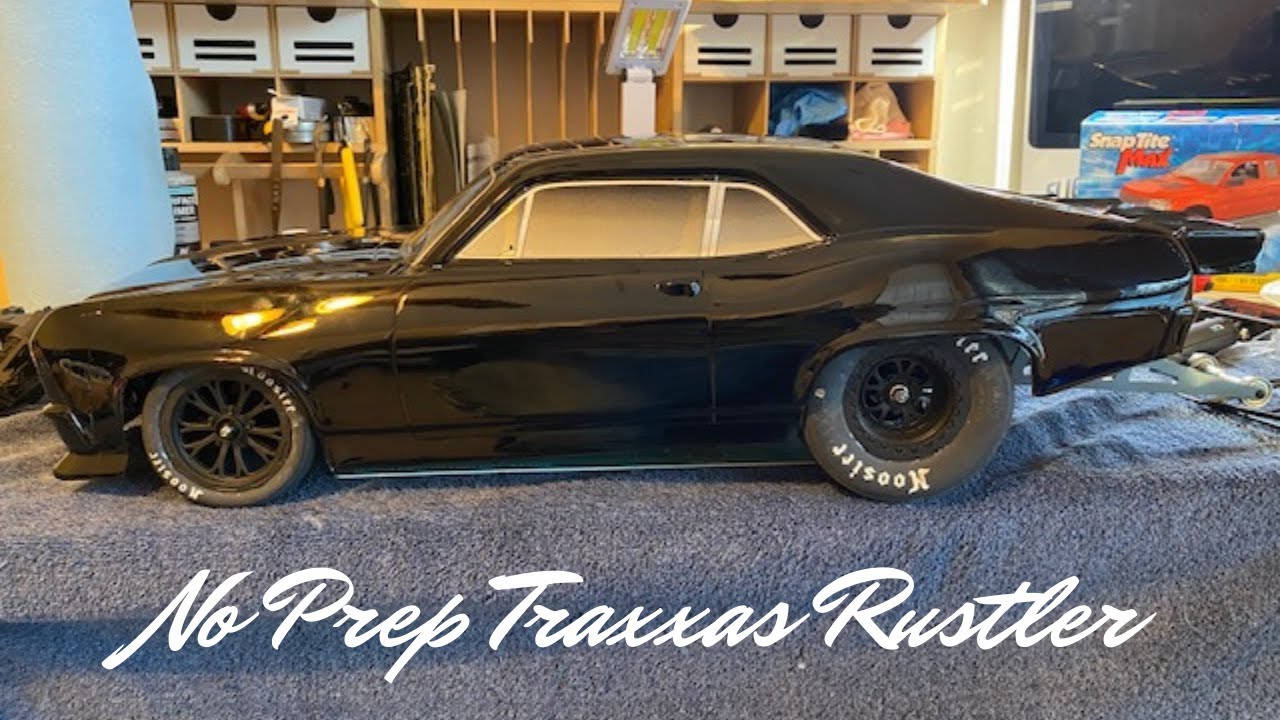NO PREP TRAXXAS RUSTELR BUILD