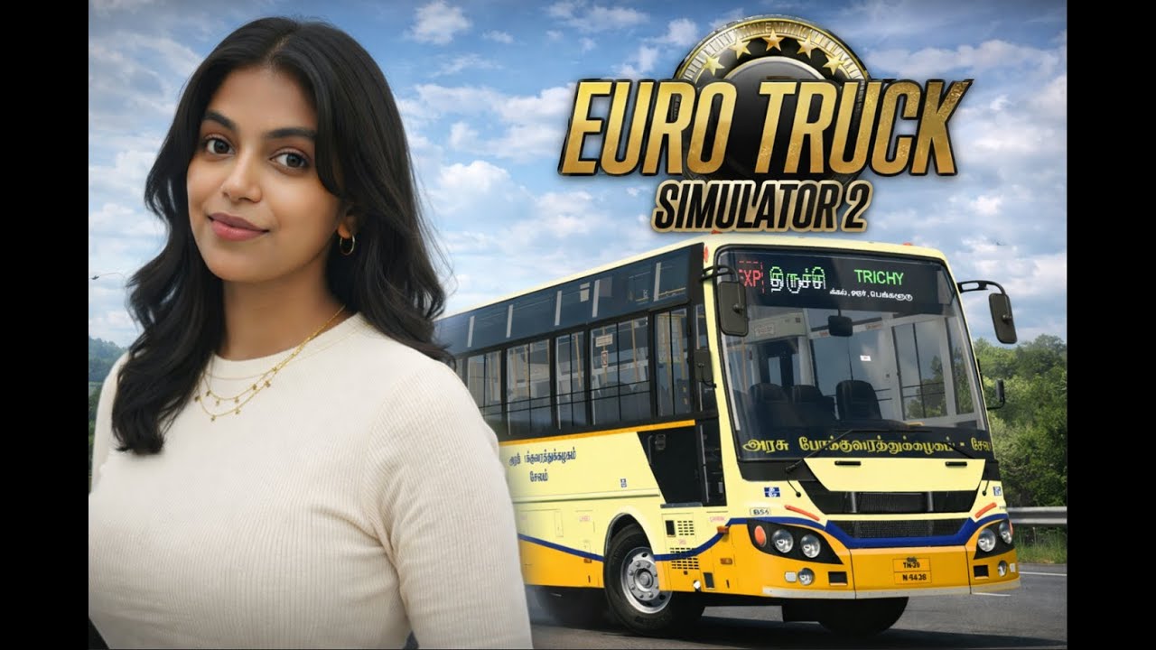 ETS 2 Tamil Live | Tamil Girl Gamer | Tamil Fun Gameplay 💓| Timing Queen Da🤞