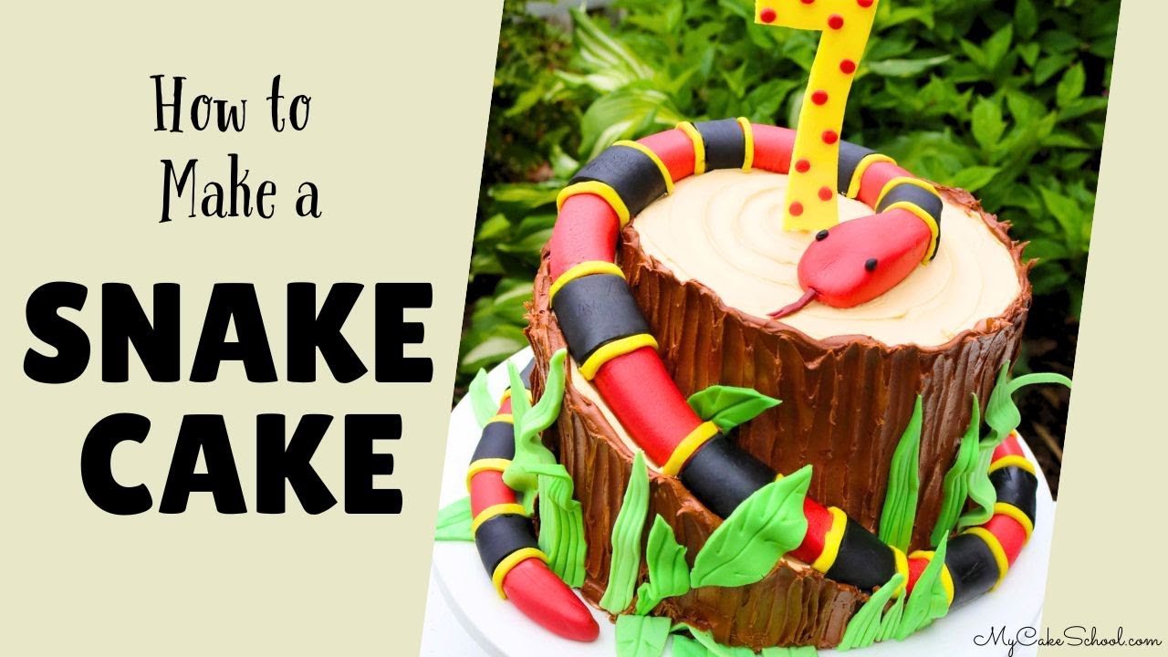 Snake Cake Tutorial