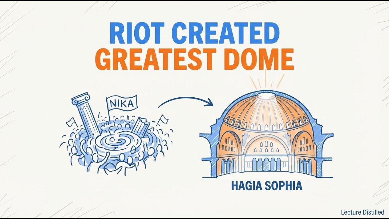 Hagia Sophia: How a Riot Created History's Greatest Dome
