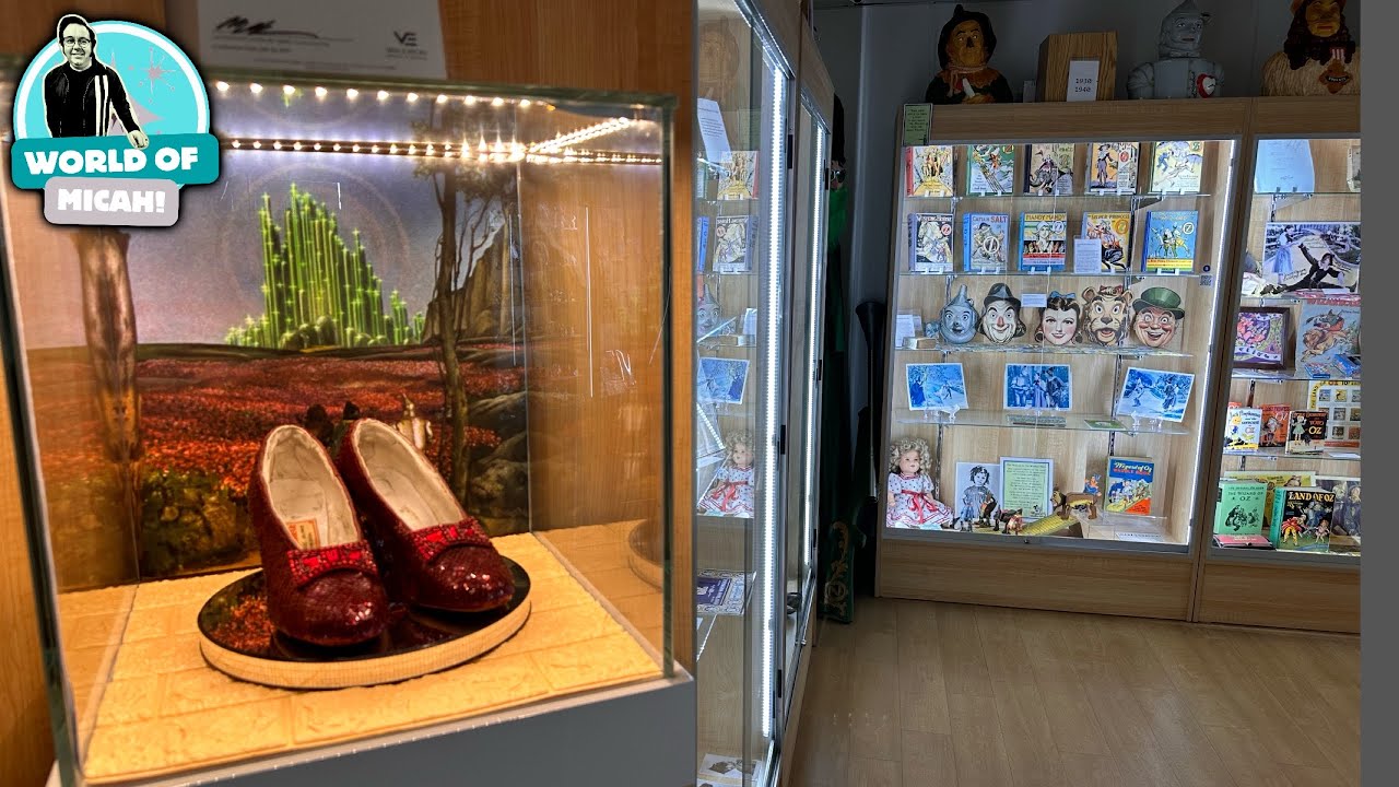 Wizard of OZ Museum in Cape Canaveral Florida | The Great Movie Ride Ruby Slippers & More! 4K