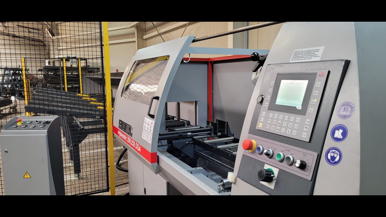 ERGONOMIC 290.258DGA - Przecinarka taśmowa Bomar