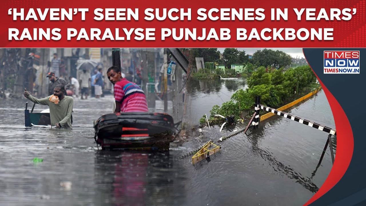Punjab Floods: Never Before Seen Horrors| Rains Paralyse Ludhiana, Jalandhar| Toxic Water In Homes?