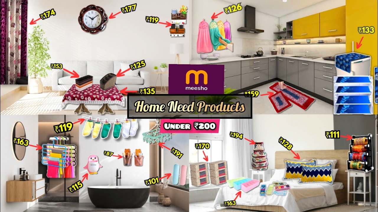 20 Meesho Must buy Home need products / Home organiser || Happy Unboxing
