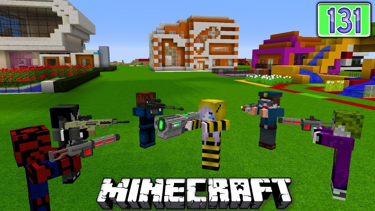 ÖRÜMCEK KÖYÜNDE SAVAŞ ÇIKTI - Minecraft Maceraları 131