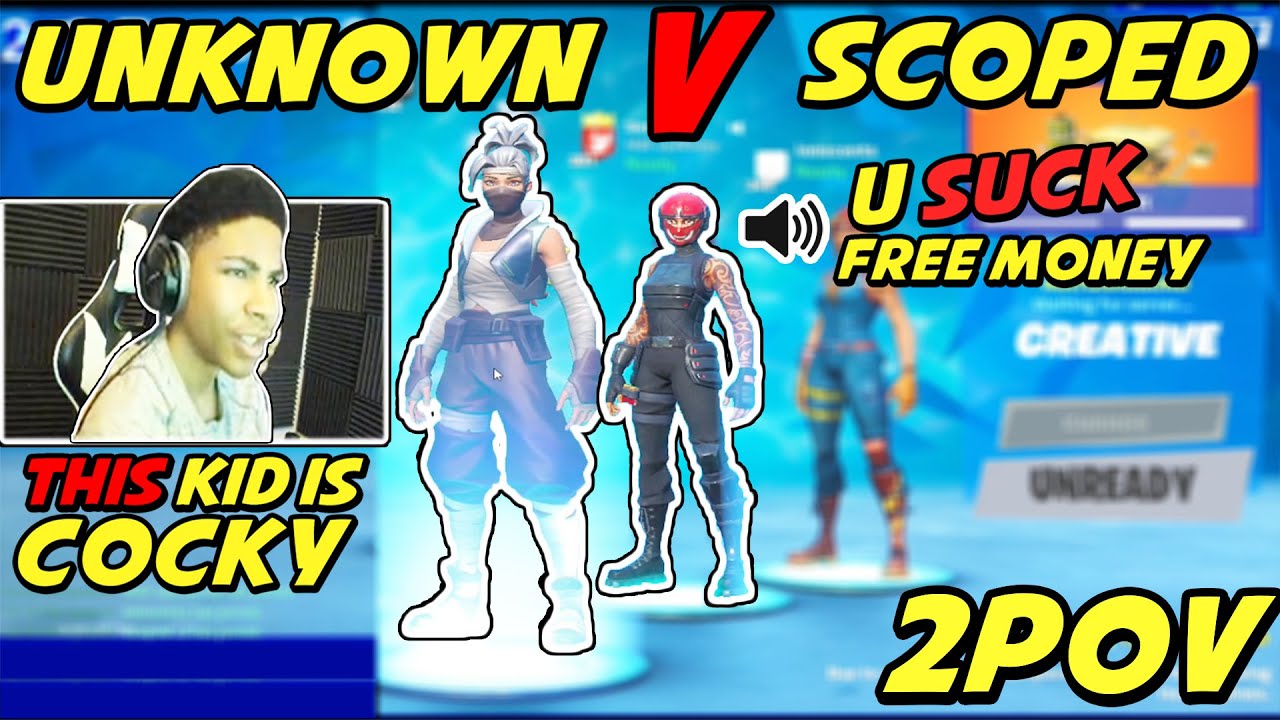 The Best Controller Players Unknown & Scoped Finally 1v1 in THIS $200 Box Fight Wager - 2 POV