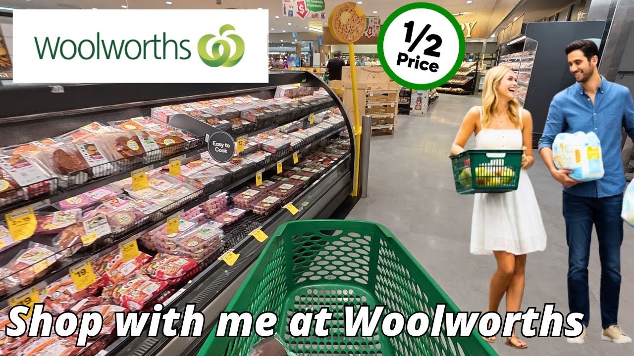 Shopping at Woolworths, Gold Coast Australia 🇦🇺 Shop with me August 2025