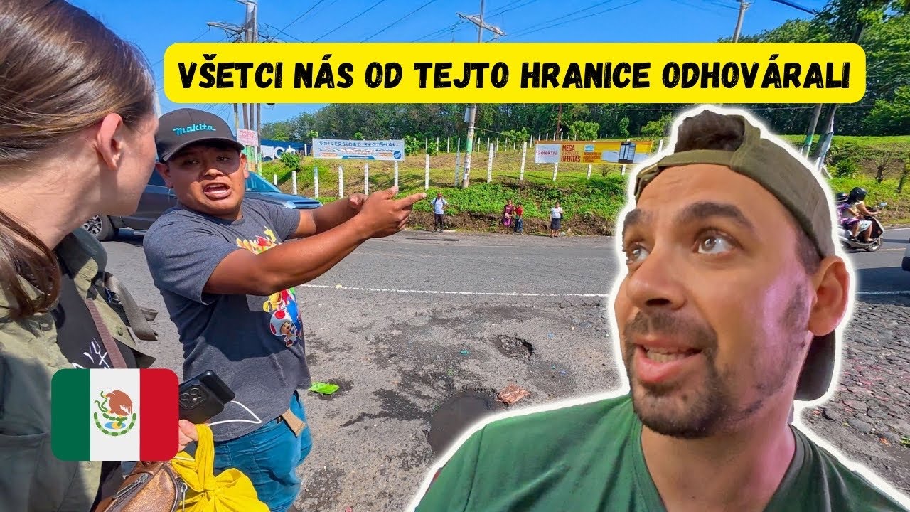 Prechádzame cez mexickú hranicu ovládanú kartelom!🇲🇽
