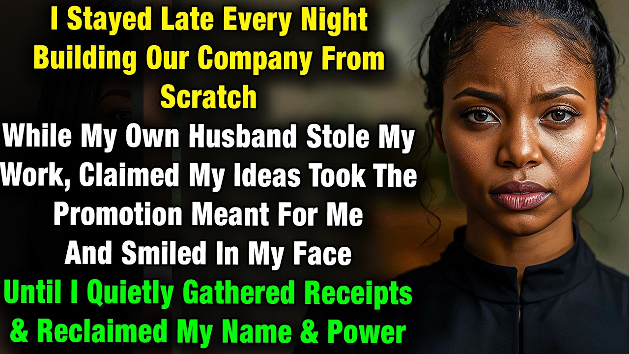 I Stayed Late Every Night Building Our Company From Scratch While My Own Husband Stole My Work..?