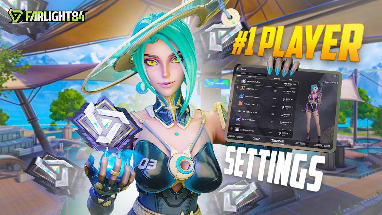 Настройки и чувствительность игрока №1 в Farlight 84 Mobile