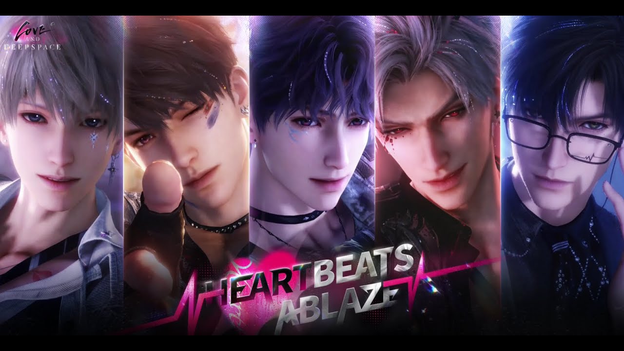 GMV | Love and Deepspace | Heartbeats Ablaze Banner | Your Idol  LADS x Saja Boys KPop Demon Hunters