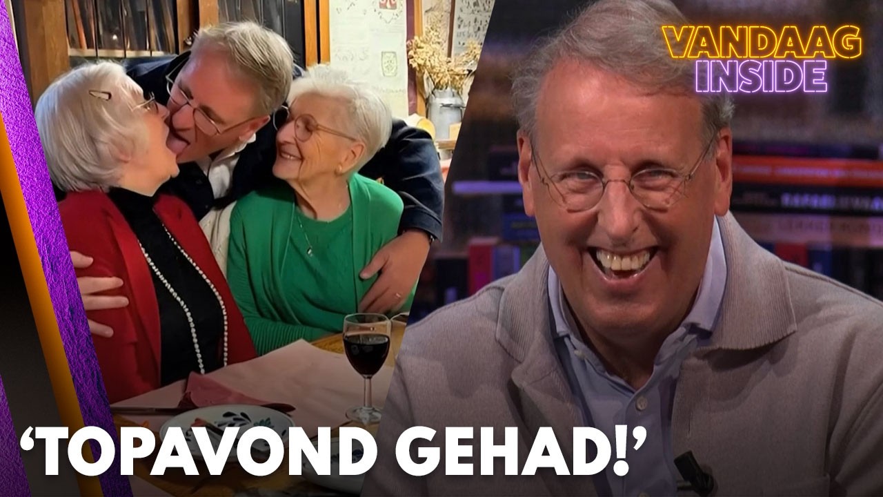 Wilfred Genee heeft bloedordinaire beelden van campagnevoerende Chris Woerts: &lsquo;Topavond gehad!&rsquo;