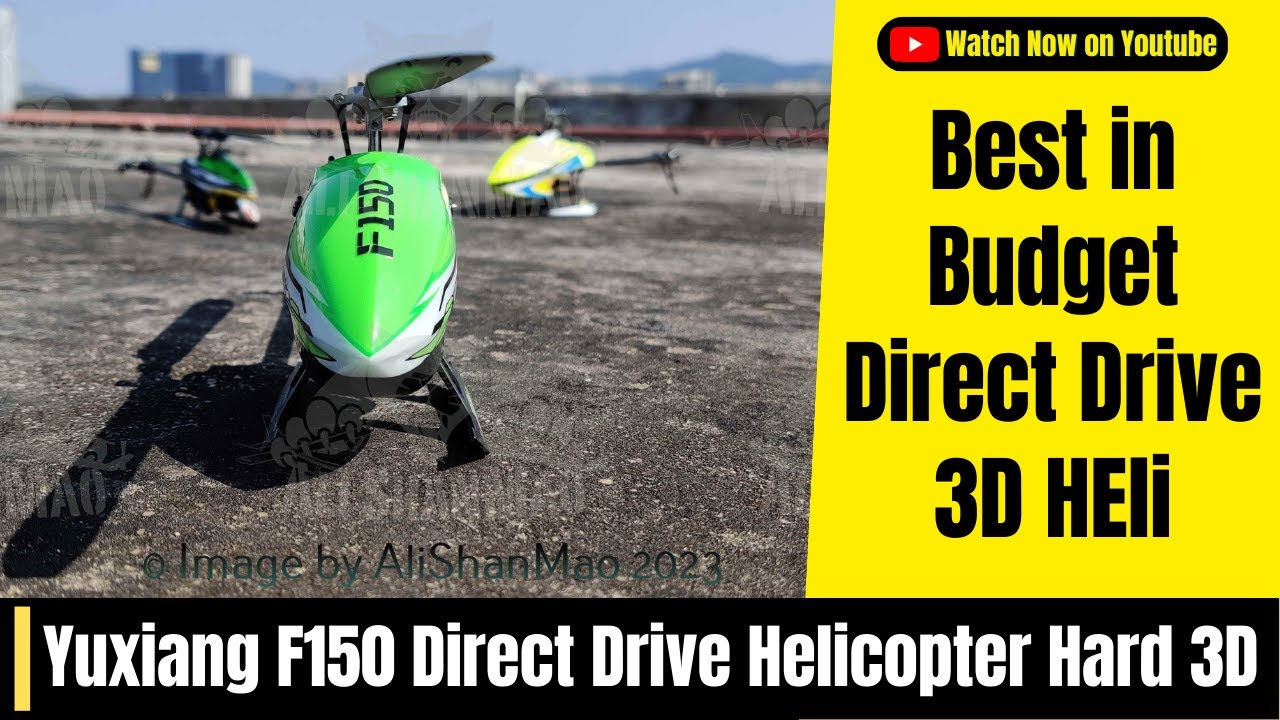 Pushing the Limits with Yuxiang F150 3D Helicopter - Hard 3D Flight Show!
