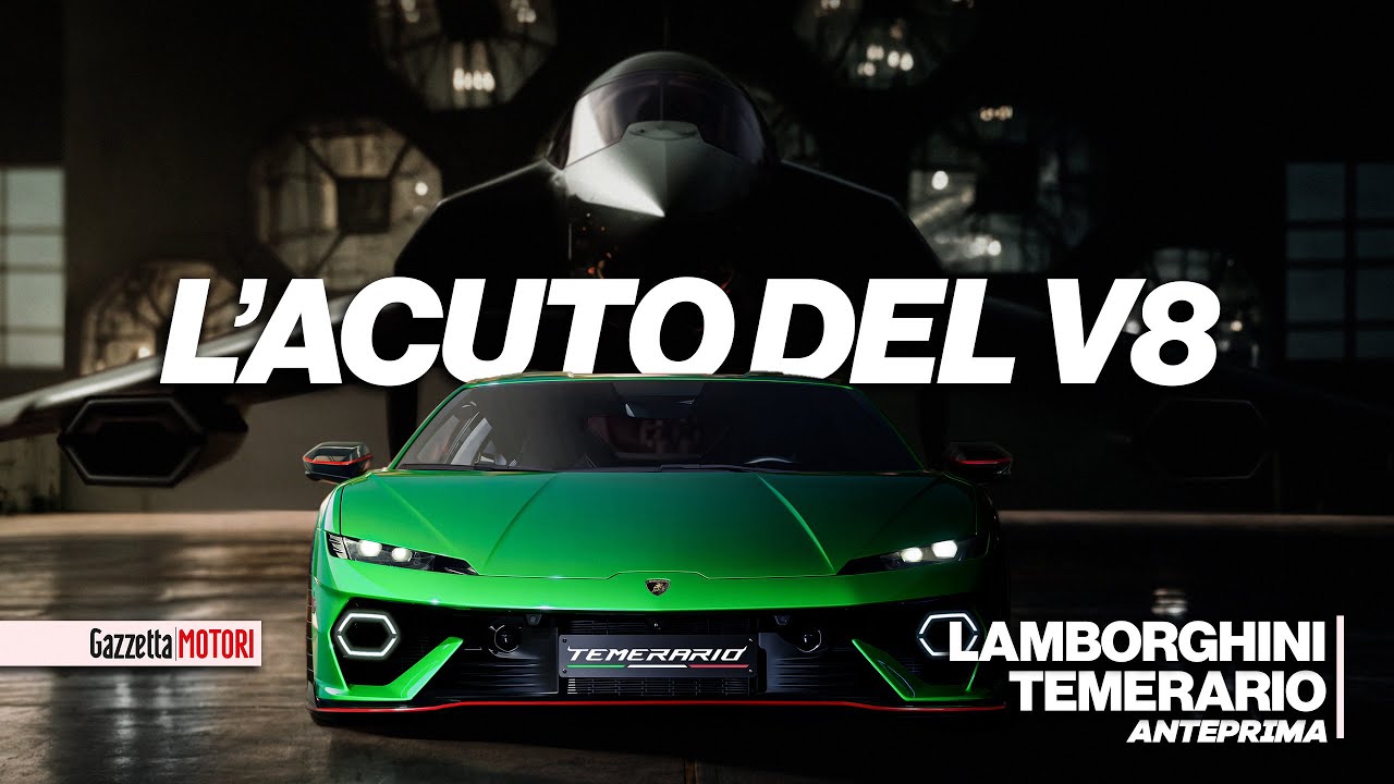 Lamborghini Temerario: Il Segreto Dietro il Suono Epico del V8