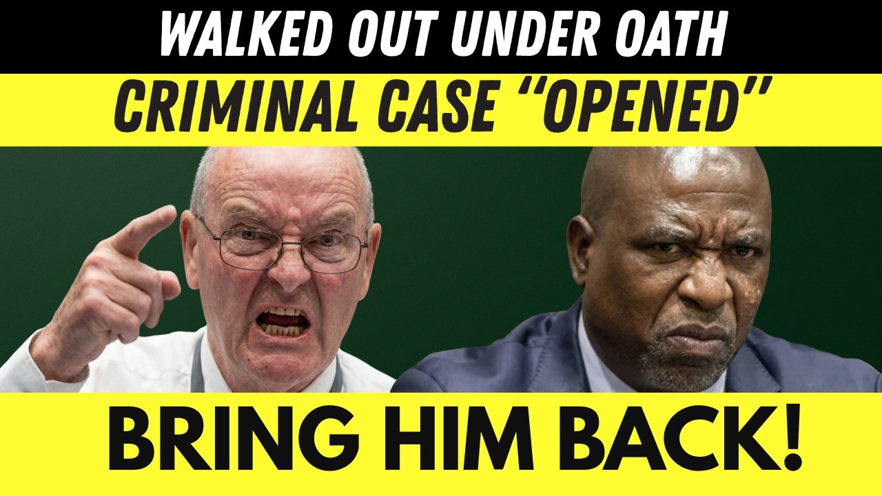 TOTAL DISGRACE: Paul O’Sullivan Walks Out Under Oath, Parliament Moves For Criminal Case